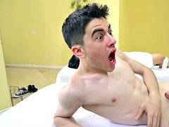 아기, 큰 가슴, 마사지