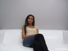 Brunett, Tjeckisk, Kvinna, Hd, Pov, Solo