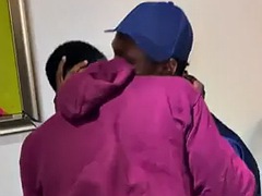 Boys Game night romance: foreplay