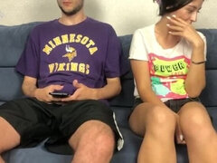 Amatör, Par, Söt, Fingering, Runkar, Onani, Mager, Tuttar