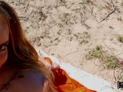 Kont, Strand, Blond, Pijpbeurt, Buiten, Gezichtspunt, Kut duiken, Tiener