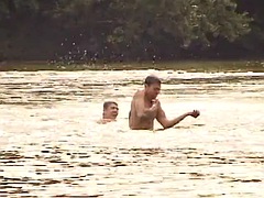 Sucer une bite, Homosexuelle, De plein air, Rétro ancien