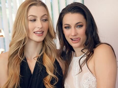 69, 茶髪の, キス, レズビアン, オナニー, 自然山雀, 剃毛, ストリッピング