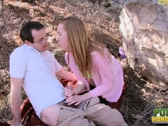 Stora tuttar, Sperma shot, Handjobb, Hd, Onani, Pov, Offentlig, Rödhårig