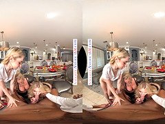 Amerikaans, Grote kont, Grote mammen, Blond, Lul, Klein, Geschoren