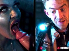 Stor røv, Stor pik, Store bryster, Langt ned i halsen, Pik, Hårdt, Hd, Søn