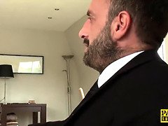 Sadomasochismus, Fesselspiele, Britisch, Sperma im mund, Domination, Erniedrigung, Realität, Rau