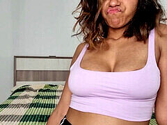 Amatör, Stor stjärt, Ebenholts, Fingering, Latina, Onani, Tonåring