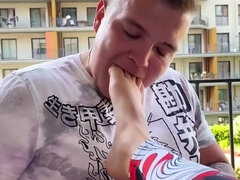 Zadok, Lízanie análu, Tvrdo, Nohy, Fetiš, Dávenie, Výprask, Otrok