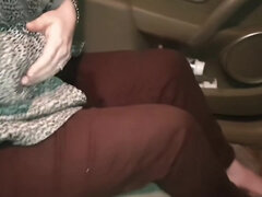 Alice - Car Wetting Compilation - Custom Video, 6 Different Car Pees!