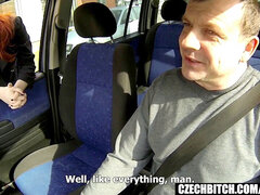 Amatör, Anal, Avsugning, Bil, Tjeckisk, Europeisk, Hårig, Rödhårig