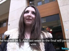 Suihinotto, Takaapäin, Naamallinen, Käsihoito, Ulkona, Näkökulma pov, Julkinen, Tissit