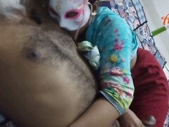 18 χρονον, Στόμα στον κώλο, Θεία, Μεγάλος πούτσος, Μαύρος, Ινδιάνος, Γλείψιμο, Μουνί