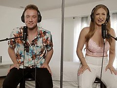 デカパイ, 巨大, キス, 天然, オーガズム, 赤毛, ヒモパン, オッパイの