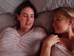 Ersties - Best friends exchange sexy gifts before using them for lesbian sex