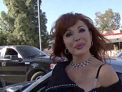 Sexy Vanessa stretches Her legs For Some Stranger manmeat