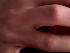 Leie, Dildo, Frau, Lingerie, Masturbation, Milf, Rotschopf, Solo