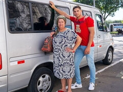 Anal, Traseiro, Boquete, Ônibus, Fetiche, Vovozinha, Cavalgar, Duro