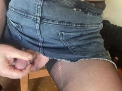 Bbw, Striekanie semena, Gréckej, Masturbácia, Pančucháče, Sólo