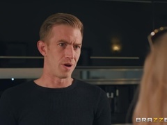 Grote mammen, Blond, Bedriegen, Lul, Europees, Doordringend, Kut duiken, Kort haar