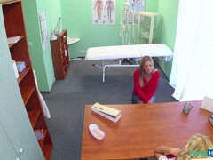 Stellung 69, Leie, Arzt, Fingern, Krankenschwester, Büro, Muschi, Spanner