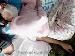 Anal, Asiatique, Famille, Époux mari, Mature, Seins naturels, Orgasme, Épouse