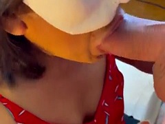 Leie, Asiatisch, Blasen, Spermaladung, Filipina, Oma, Reif, Milf