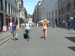 Cul, Gros cul, Gros seins, Blonde, Fétiche, Nue, De plein air, Public