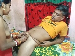 18 ans, Sucer une bite, Couple, Fait maison, Femme au foyer, Indienne, Tabou, Adolescente