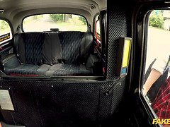 Vera Jarw gets a big cock in her tight pussy in fake taxi ride