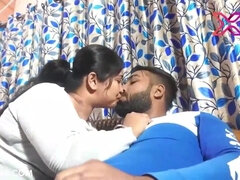 Kinky Indian mom breathtaking sex clip