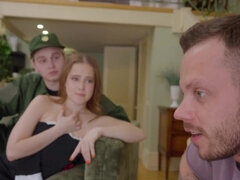 18, Piękna, Obciąganie, Rogacz, Dziewczyna, Hd, Rosyjski, Nastolatki anal