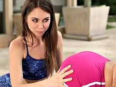 Kendra Lust and Riley Reid at Mommys Girl