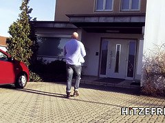 Stor rumpe, Store pupper, Kukk suging, Sperm skott, Tysk, Hd, Skrikende, Strømper