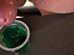 Leie, Spermaladung, Europäisch, Schwul, Deutsch, Handjob, Masturbation, Solo