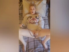 Kvinde, Onani, Orgasme, Solo, Teenager, Legetøj