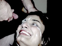 Bukkake, Sperma shot, Ansiktsbehandling, Gangbang, Orgasm