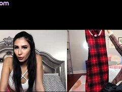 Dyke whores beat off on web cam after talking dirty