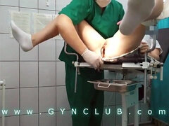 Rigid gynecology ejaculation