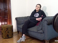 GERMAN SCOUT - REAL COLLEGE TEENAGE LARA FOX I PICKUP AND ROUGH HUMP I STREET CASTING - Casting