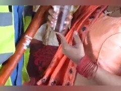 아줌마, 큰 음경, 바람핀, 인도인, 나이든, 조그마한, 보지, 스타킹