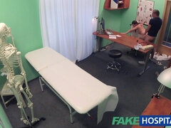 Caroline Ardolino gets her pussy soaked by her fakehospital doctor