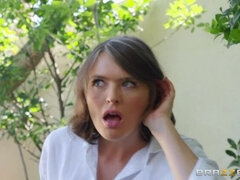 Perse, Isot tissit, Suihinotto, Ruskeahiuksinen, Mekko, Lävistys, Näkökulma pov, Tangat