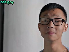 Asian dude str8 fucked in tight anal hole by BBC doctor