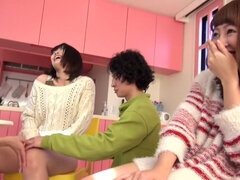 Amateur, Cul, Dingue, Groupe, Japonaise, Nue  à poil, Chatte, Nénés