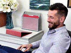 Skinny assistant senses the warmth in naughty hard porn episodes on the desk - alpha porno