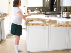 Dansen, Extreem, Masseren, Masturbatie, Schoolmeisje, Alleen, Speelgoed, Onder de rok