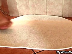 Testes gyönyörű hölgy, Hatalmas hátsó, Nagyi, Érett koros, Anyuci, Tini