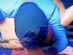 Indian couple indulge in 69 position oral sex and intense fucking
