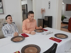 18, 아기, 큰 엉덩이, 오랄섹스, 사정 샷, 음경, 하드코어, 쓰리섬